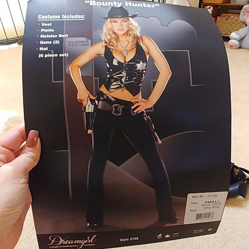 Halloween costume. Bounty Hunter